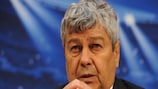 Mircea Lucescu hopes the home crowd in Donetsk will play their part
