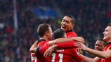 O Manchester United ganhou por 5-0 em Leverkusen e selou o apuramento