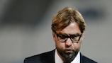 Jürgen Klopp assiste ao triunfo do Dortmund em Marselha