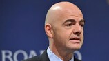 UEFA General Secretary Gianni Infantino – relishing the action to come
