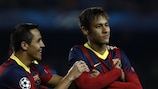 Neymar é estrela em ascensão no Barcelona