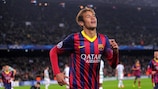 Neymar nach seinem dritten Tor