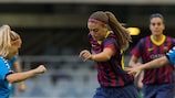 La jugadora del Barcelona Alexia Putellas en acción