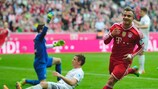 Xherdan Shaqiri, do Bayern, provou ser um suplente à altura do lesionado Franck Ribéry