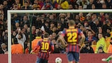 Lionel Messi porta in vantaggio il Barcellona