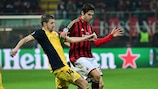 Milans Kapitän Kaká lobte nach dem Spiel die Einstellung seines Teams