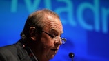 Dr Michel D'Hooghe chairs the UEFA Medical Committee