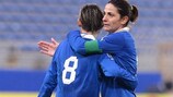 Patrizia Panico has scored 100 goals for Italy