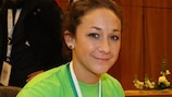 Nadine Kessler, the Wolfsburg captain