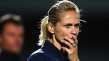Shelley Kerr pictured during her time as Arsenal Ladies manager