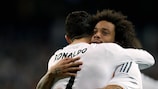 Marcelo y Cristiano Ronaldo marcaron los dos primeros goles del Real Madrid