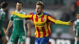 Ludogorets were beaten 3-0 at home by Fede Cartabia's Valencia