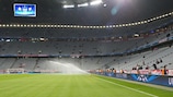 A Fußball Arena München não estará totalmente aberta ao público no próximo jogo europeu do Bayern em casa