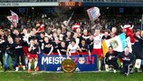 Salzburg celebrate their title triumph