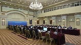 The UEFA Executive Committee meets in Astana