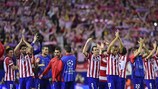 El Atlético está en las semifinales de la UEFA Champions League por primera vez