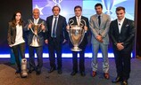 Los trofeos ya están en Lisboa