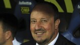 Rafael Benítez is looking to return to the group stage with Napoli