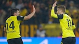 El Dortmund fue primero de grupo únicamente con 12 puntos, la puntuación más baja de los líderes de sección