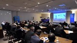The UEFA disciplinary workshop in Rome