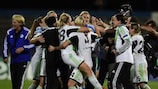 Wolfsburg feiert seinen Sieg in Lissabon