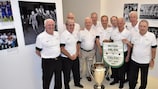 Os "Leões de Lisboa" do Celtic recordaram o seu triunfo no UEFA Champions Museum