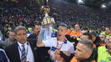 Marek Hamšiknach dem gewinn der Coppa Italia 2013/14 mit Napoli