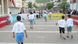 La Journée du football de base 2014 en Albanie