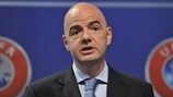 Fighting match-fixing is a must for UEFA General Secretary Gianni Infantino