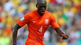 Bruno Martins Indi conta com dois golos ao serviço da Holanda