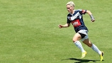 Jessica Fishlock won the Australian title with Melbourne Victory earlier this year