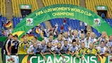 Alemania celebra el Mundial femenino sub-20 de 2014