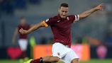Francesco Totti, il capitano dell'AS Roma che torna in UEFA Champions League