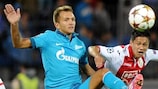 Zenit's Domenico Criscito could come up against a number of former team-mates
