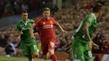 Gerrard da el triunfo al Liverpool