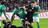 Estreantes Qarabağ frustrados pelo St-Étienne