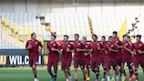 Torino in training ahead of their first meeting with Club Brugge