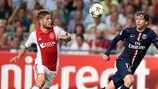 Lasse Schöne goes up against Ajax old boy Maxwell in the clubs' Amsterdam draw