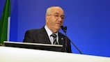 Il presidente della FIGC Carlo Tavecchio