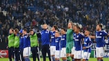 Schalke were delighted to claim their first victory in Group G against Sporting on matchday three