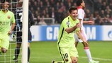 Messi iguala recorde de Raúl na UEFA Champions League