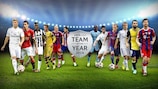 Nominados en el Equipo del Año 2014 de los usuarios de UEFA.com