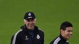 Carlo Ancelotti retrouve James Rodríguez au Bayern