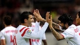 Sevilla resume their title defence with a tough-looking tie against Borussia Mönchengladbach