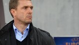 L'allenatore della Dynamo Serhiy Rebrov