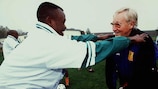 Rudi Gutendorf ao leme da selecção do Ruanda, em 1999