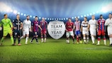 Das Team des Jahres 2014 der Nutzer von UEFA.com