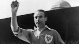 Sir Stanley Matthews with his 1953 FA Cup winners' medal