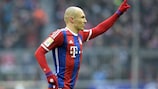 Arjen Robben left the pitch to standing ovation on Saturday
