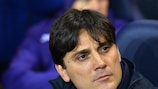 Vincenzo Montella, allenatore di un'ACF Fiorentina capace di strappare un prezioso 1-1 in casa del Tottenham Hotspur FC